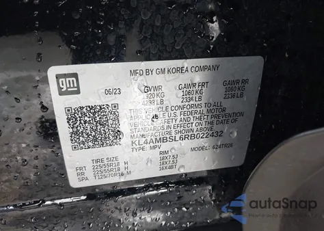 2024 Buick Encore Gx Preferred Fwd из США, поврежденный, VIN KL4AMBSL6RB022432